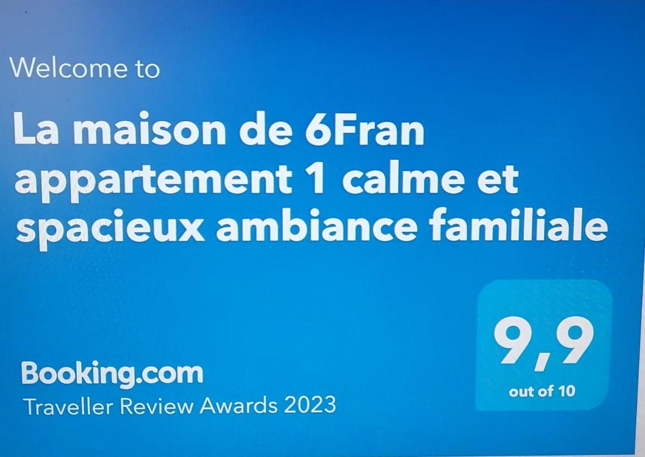 La Maison De 6Fran Appartement 1 Calme Et Spacieux Ambiance Familiale Valros Dış mekan fotoğraf
